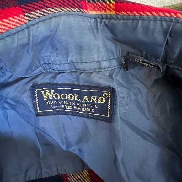 Vintage Woodland Red Button Down Shirt - Picture 3 of 4